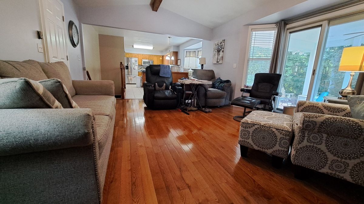 Living Room & Sliding Door to Patio of 3 Fairfax Dr